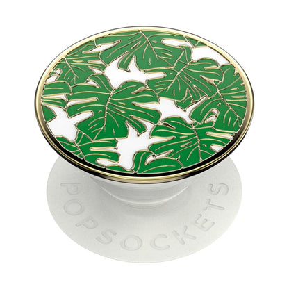 PopSockets PopGrip Enamel Monstera