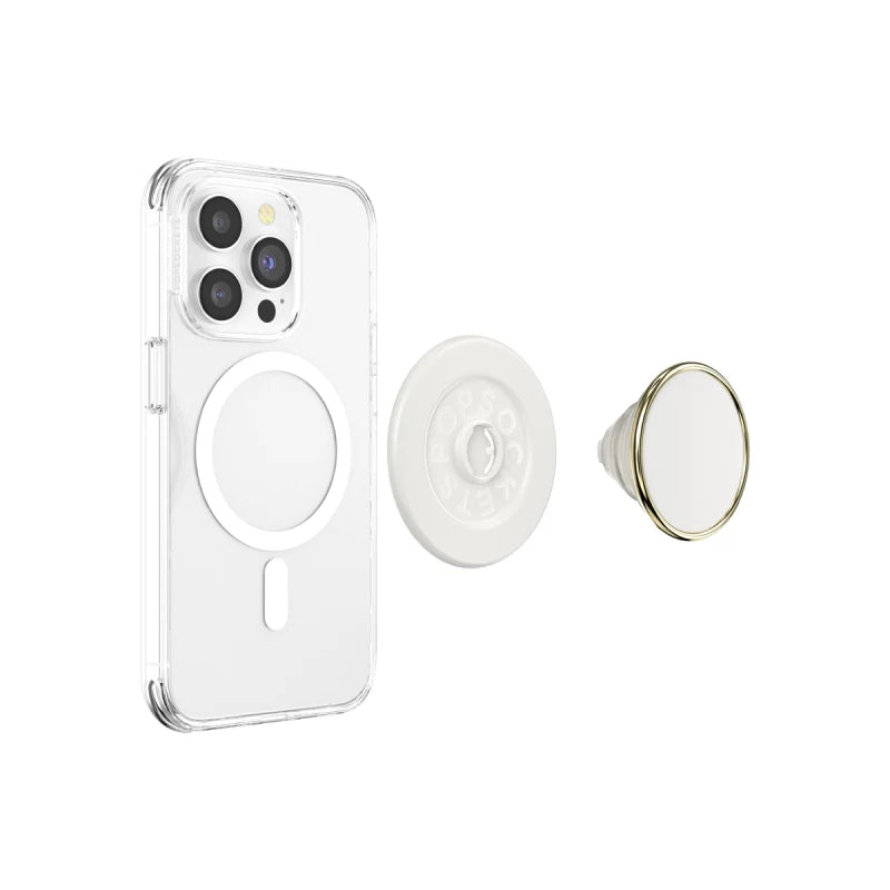 PopSockets Magsafe PopGrip Enamel Coconut Creme