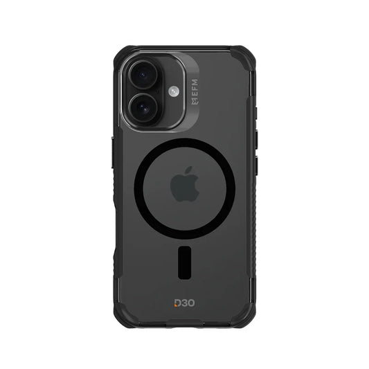 EFM Cayman Case with D3O Bio For iPhone 16 - Carbon