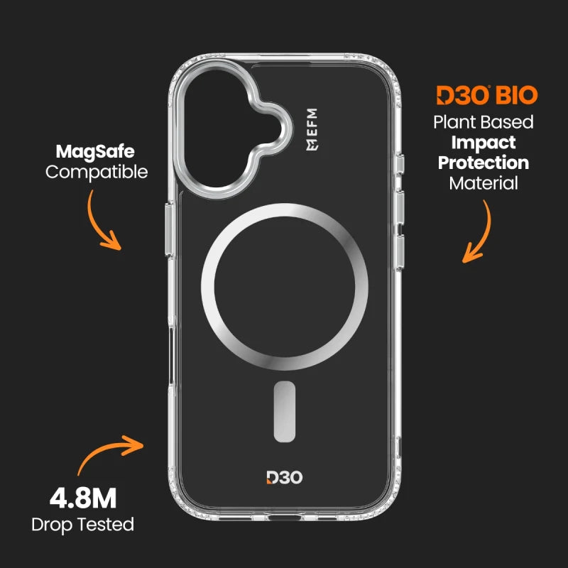 EFM Volta Case with D3O Bio For iPhone 16 Plus