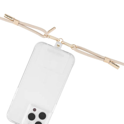 Case-Mate Phone Crossbody Taupe Rope - Dark Brown/Light Snake