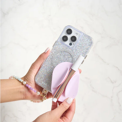 Case-Mate Glossy Magnetic Lip Gloss Holder Works with MagSafe - Midnight