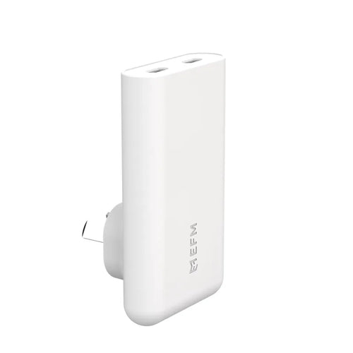 EFM 65W SlimLine Wall Charger With GaN, Power Delivery and PPS