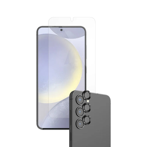 EFM 2-in-1 Screen & Camera Lens Armour Bundle For Samsung Galaxy S25+