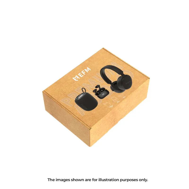 EFM Audio Essential Bundle With Bluetooth Speaker, Headphones and TWS Earbuds