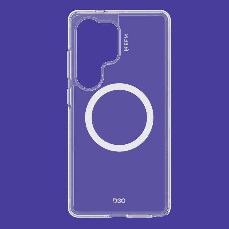 EFM Aspen Case with D3O BIO For Samsung Galaxy S25 Ultra - Clear