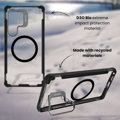 EFM Helsinki Case with D3O BIO For Samsung Galaxy S25 Ultra - Carbon
