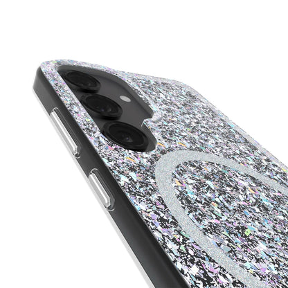 Case-Mate Twinkle Case For Samsung Galaxy S25+ - Disco w/ Magnet - Silver / Clear