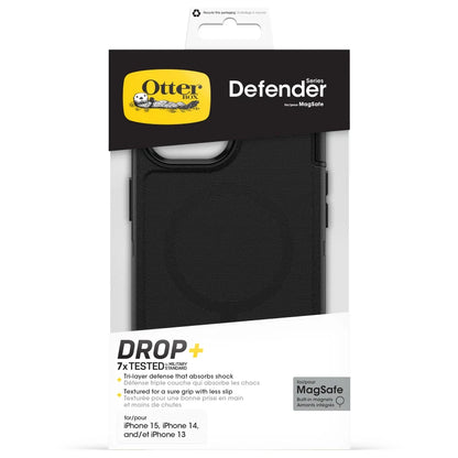 OtterBox Defender MagSafe Case For iPhone 16e/15/14/13 - Black