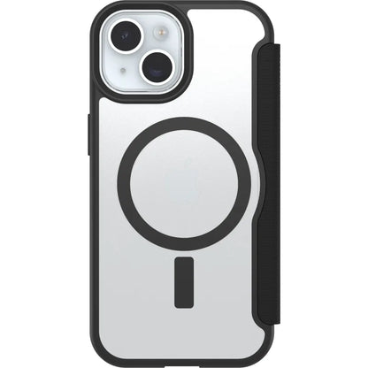OtterBox React Folio MagSafe Case For iPhone 16e/15/14/13 - Black Crystal