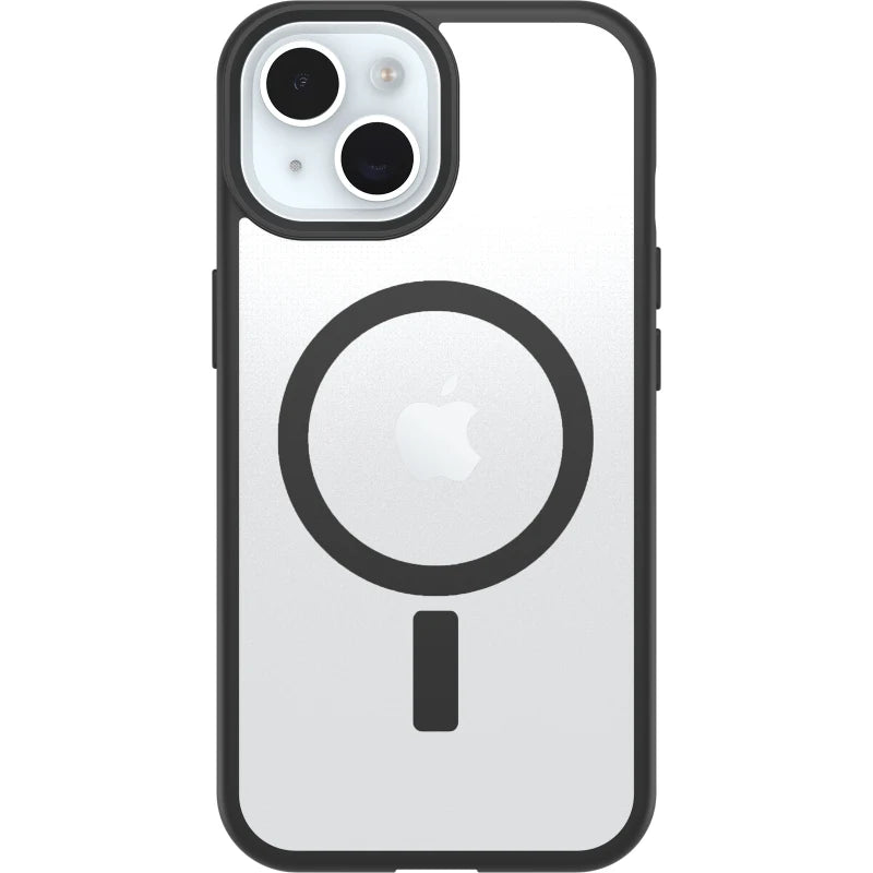OtterBox React MagSafe Case For iPhone 16e/15/14/13 - Clear/Black