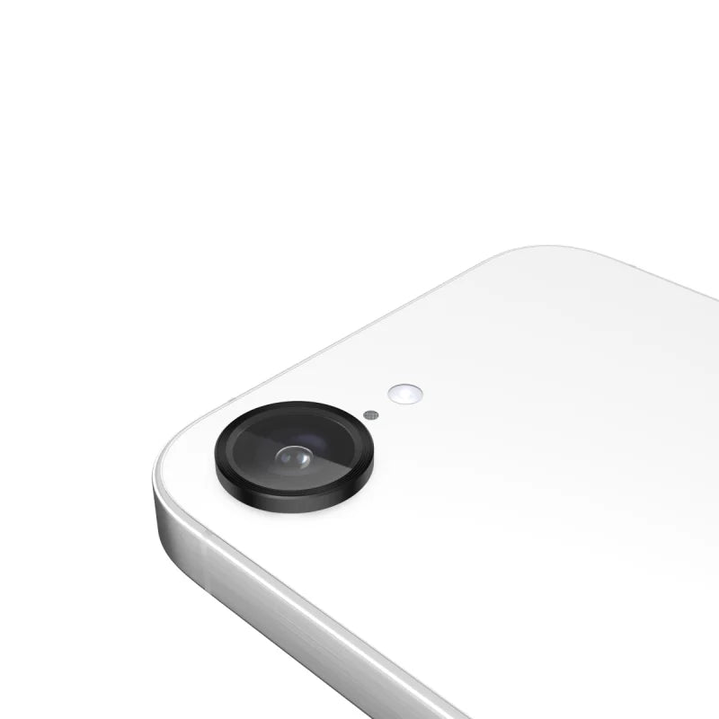 Case-Mate Aluminium Ring Lens Protector For iPhone 16e/15/14/13 - Black
