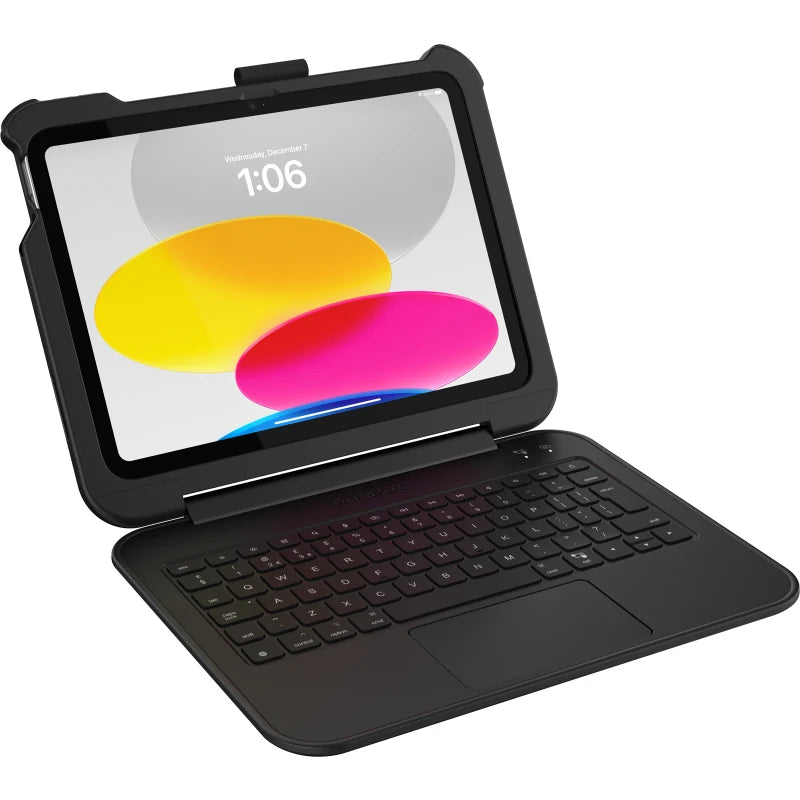 OtterBox Achiever Keyboard Case For Apple iPad 10.9 10th Gen - Black