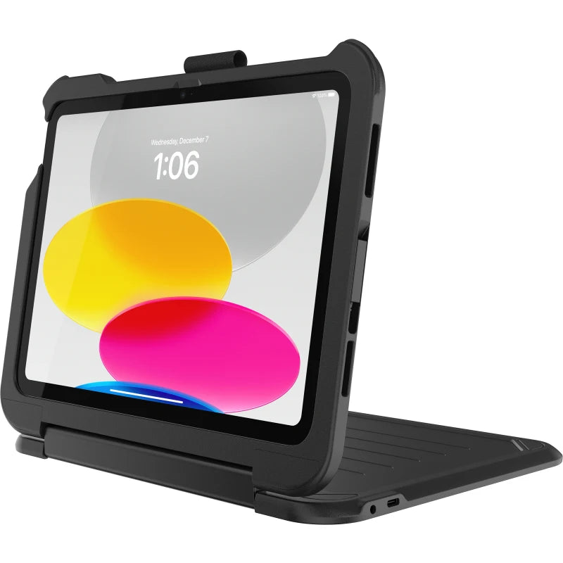 OtterBox Achiever Keyboard Case For Apple iPad 10.9 10th Gen - Black