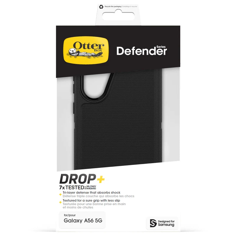 Otterbox Defender Case For Samsung A56 5G - Black