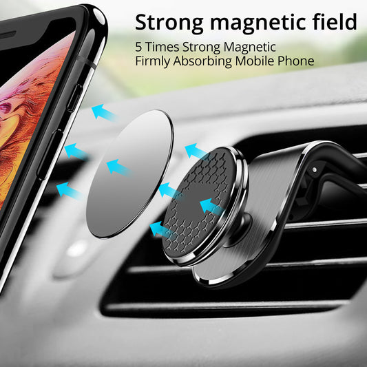 Magnetic Car Phone Holder Air Vent 360° Mount 