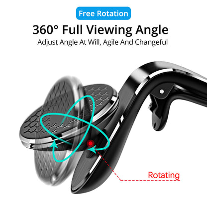 Magnetic Car Phone Holder Air Vent 360° Mount 