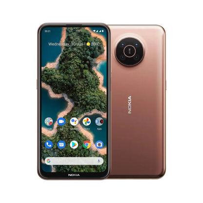 Nokia X20 5G Dual Sim 128GB 6.67″ Screen Blue and Sand (NFC Enabled)