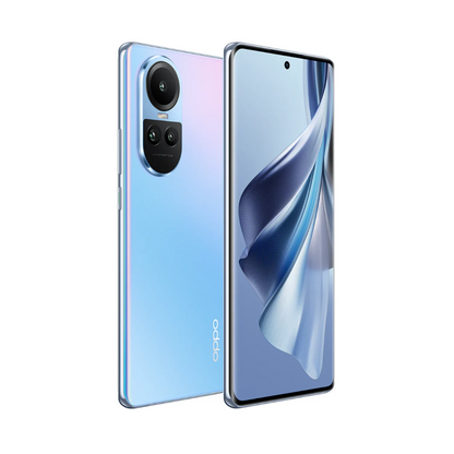 Oppo Reno 10 5G Dual Sim 256GB 6.7″ Screen Ice Blue/ Silvery Grey (NFC Enabled)