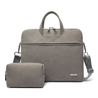 PU Leather Laptop Bag Briefcase for Women & Men