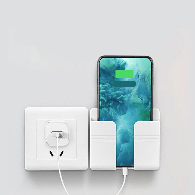 Punch-Free Wall Phone Charging Rack