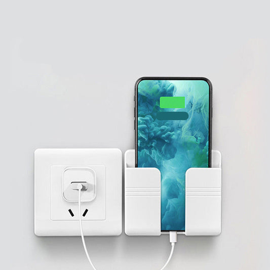 Punch-Free Wall Phone Charging Rack
