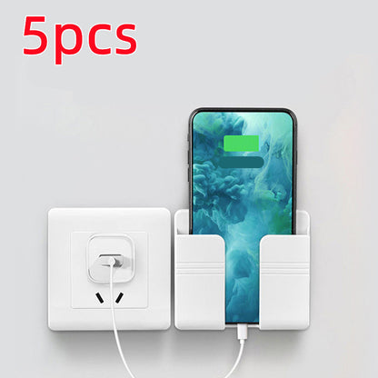 Punch-Free Wall Phone Charging Rack