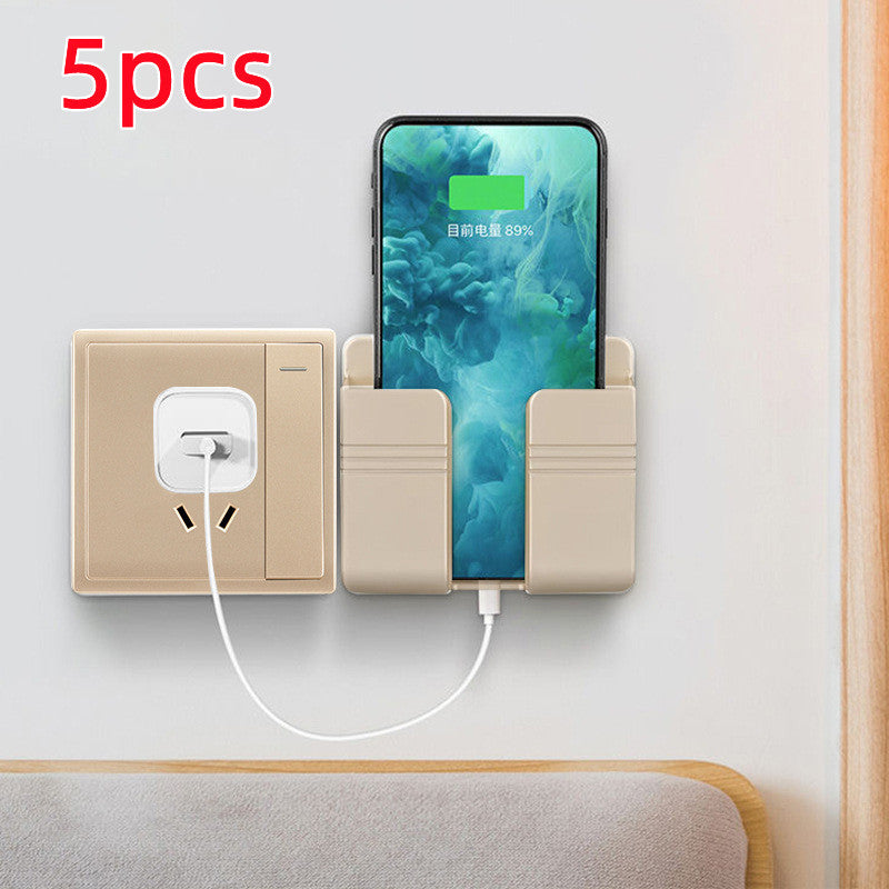 Punch-Free Wall Phone Charging Rack