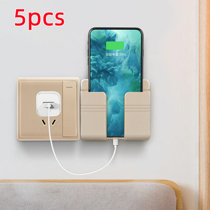 Punch-Free Wall Phone Charging Rack