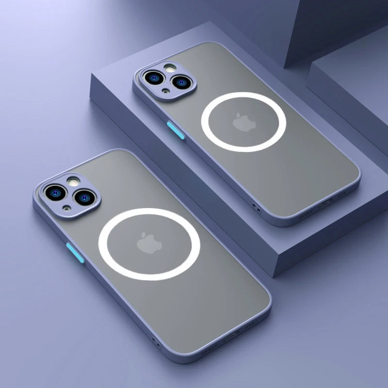 Luxury Magsafe Matte iPhone Case
