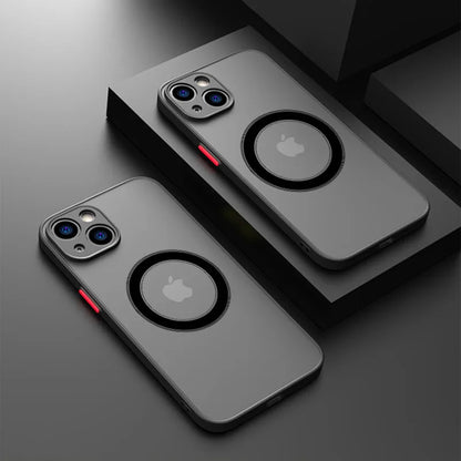 Luxury Magsafe Matte iPhone Case