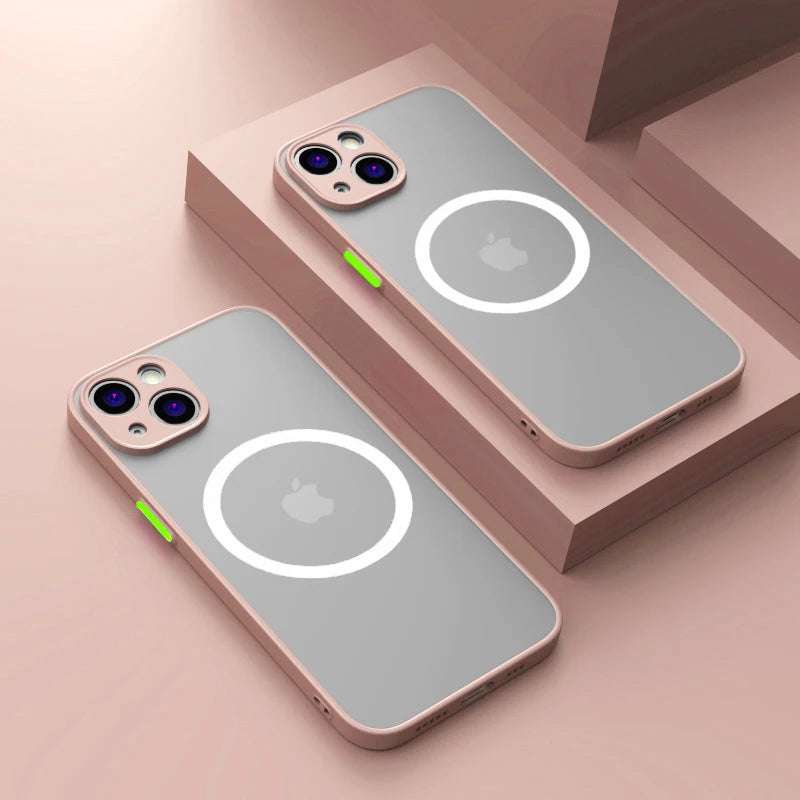Luxury Magsafe Matte iPhone Case