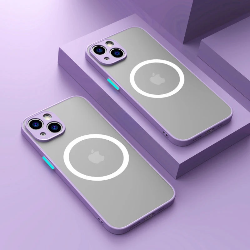 Luxury Magsafe Matte iPhone Case