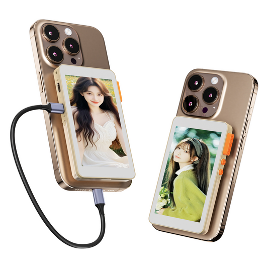 Phone Vlog Selfie Monitor Screen Clamp Mount Kit