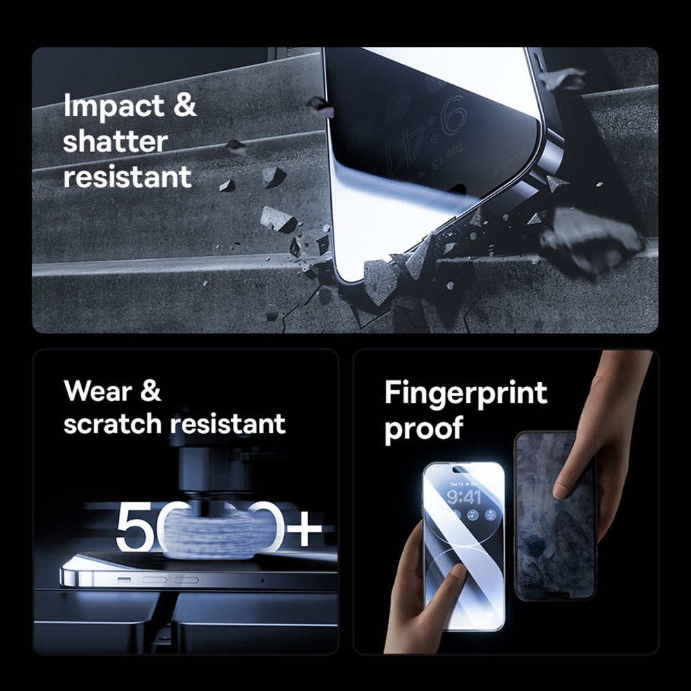 Baseus Diamond Series Full-Coverage Tempered Glass Screen Protector