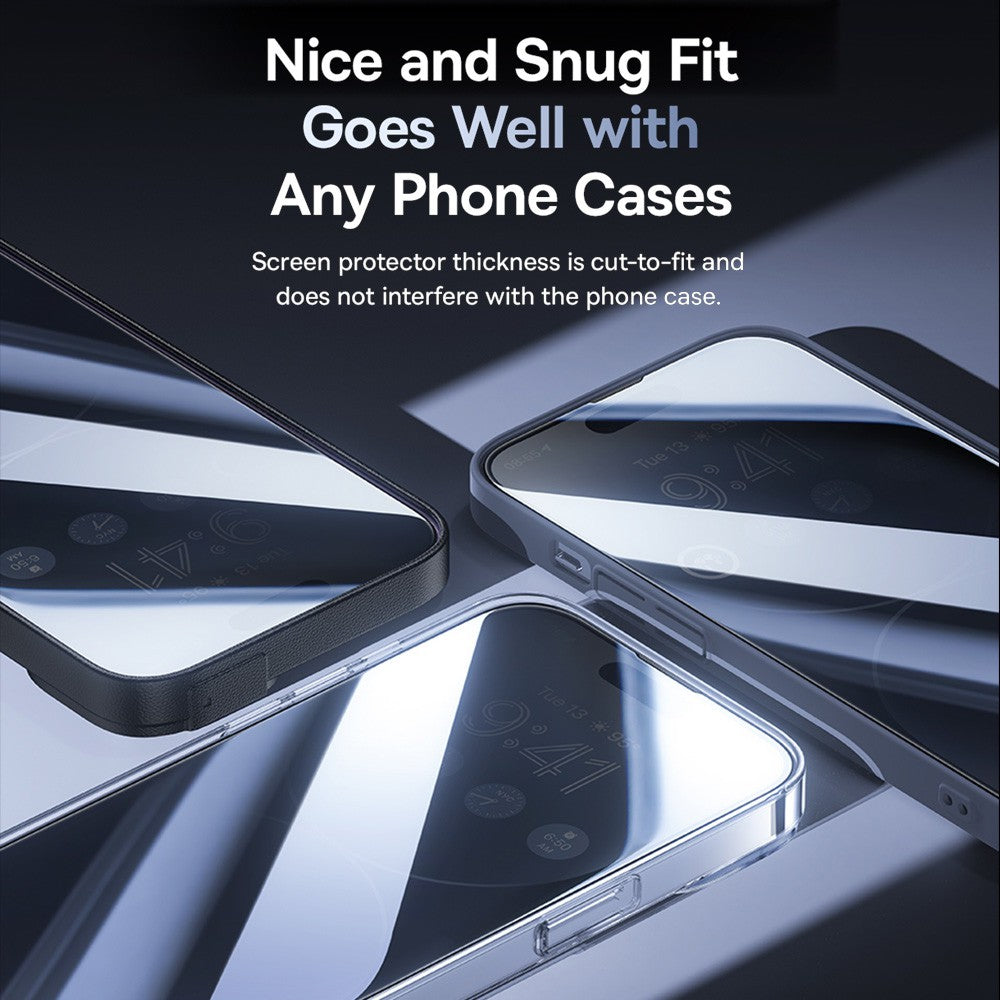 Baseus Diamond Series Full-Coverage Tempered Glass Screen Protector