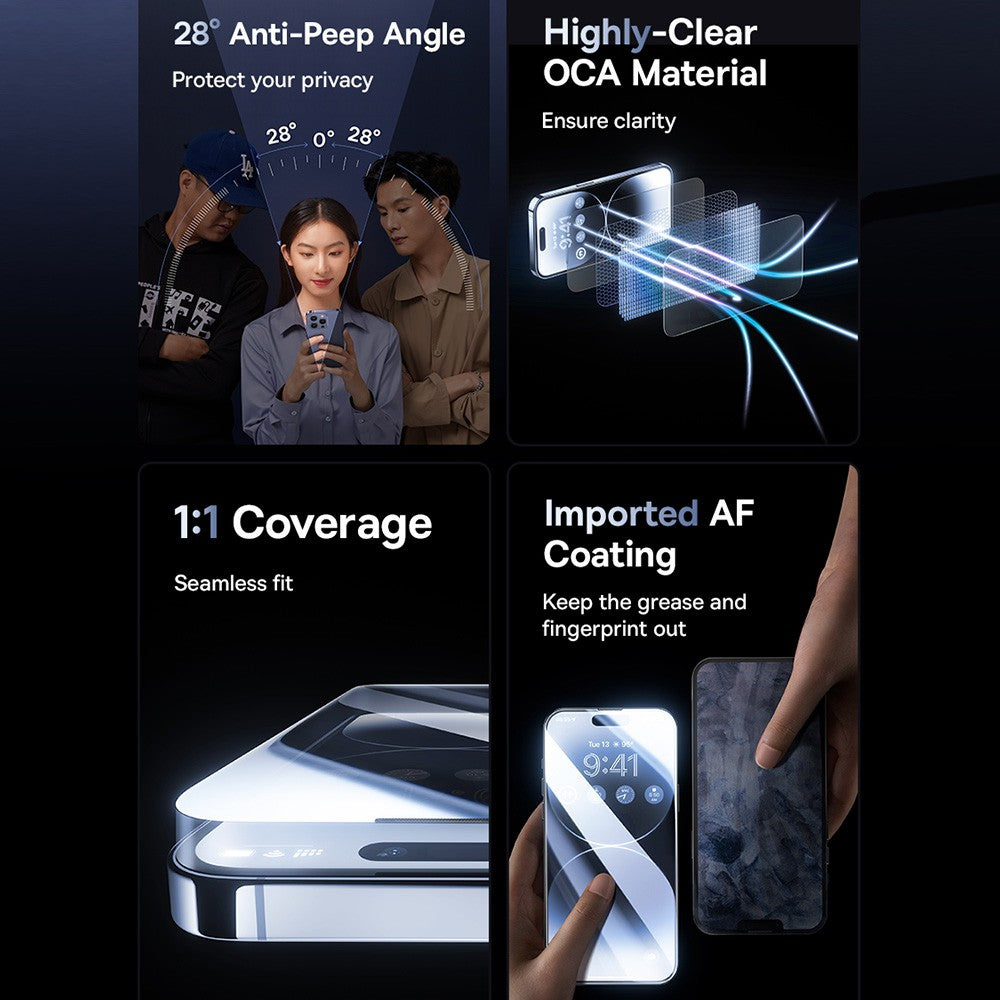 Baseus Sapphire Series Tempered Glass Screen Protector